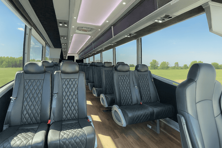 coach bus in Bridgeport