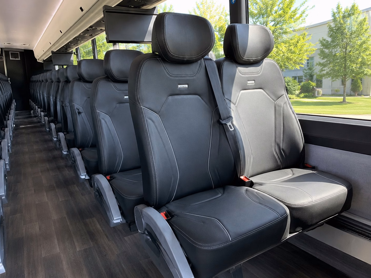 one bus handles every leg of your bridgeport wedding weekend