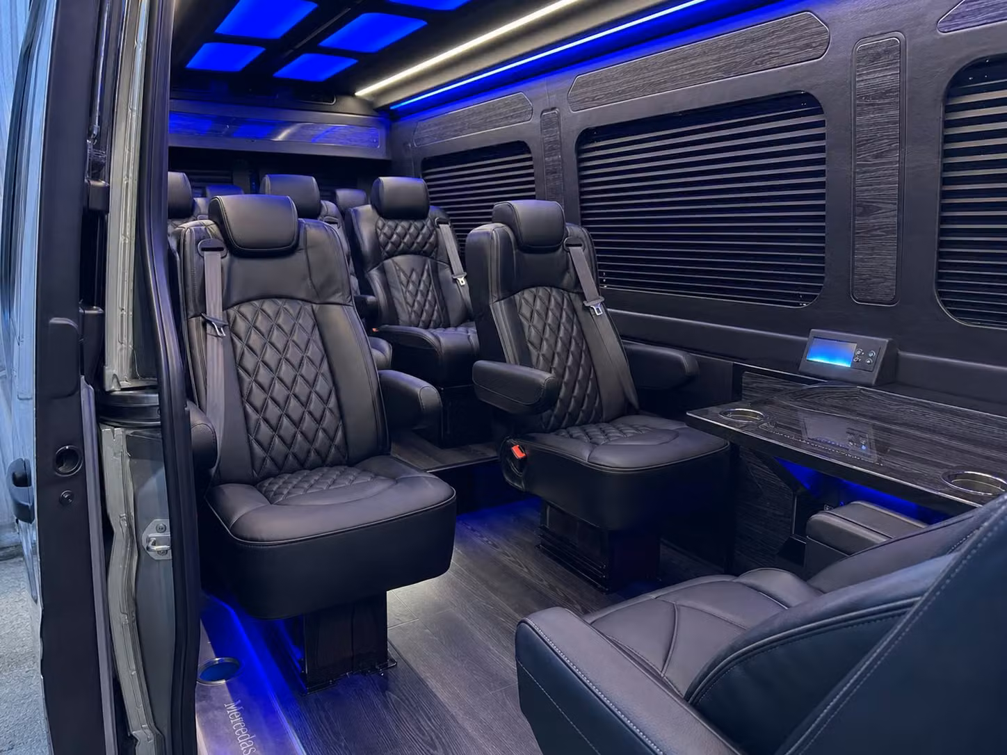sprinter van transportation for groups and events across bridgeport